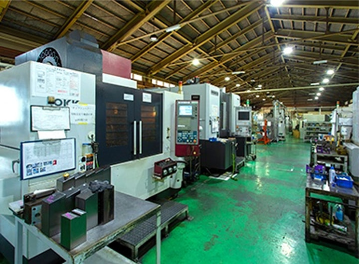 In-house production of equipment, dies, jigs