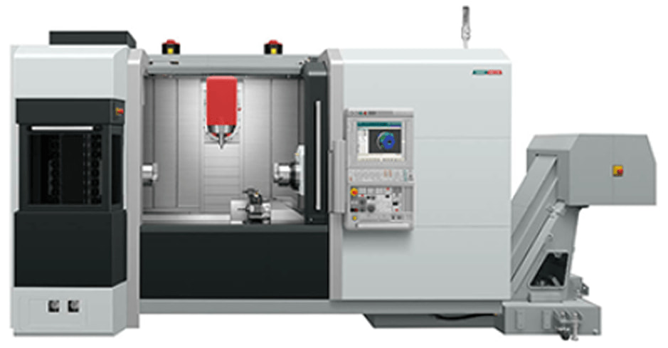 DMG MORI複合加工機 NTX2000/バーフィーダー付