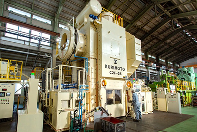 2,500T auto crank press line