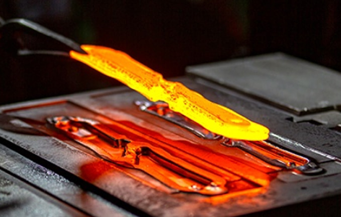 Precision hot forging of Iron